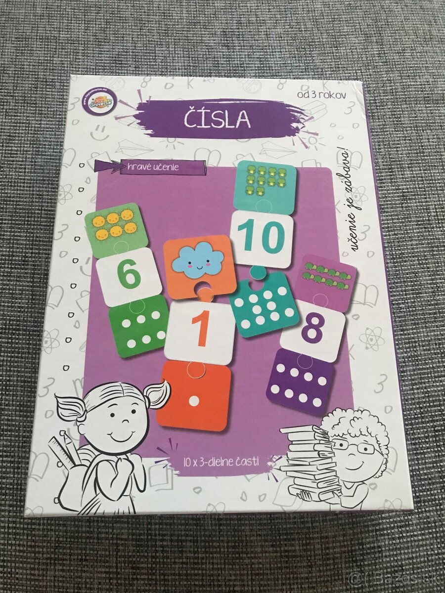 Nová hra pre deti - Čísla, puzzle