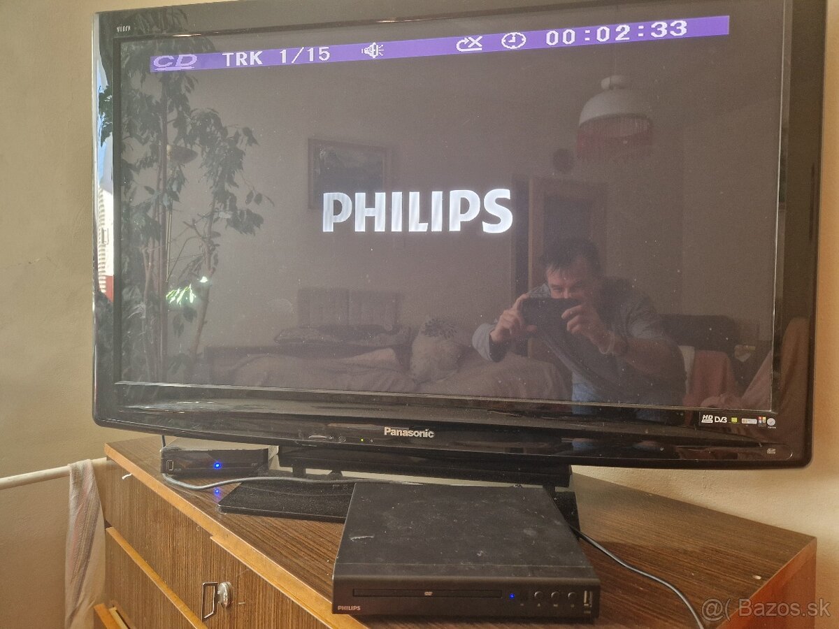 HDMI philips USB DVD CD prehrávač