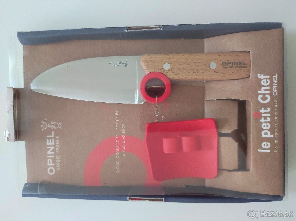 Opinel - Le Petit Chef - nôž + chránič na prsty