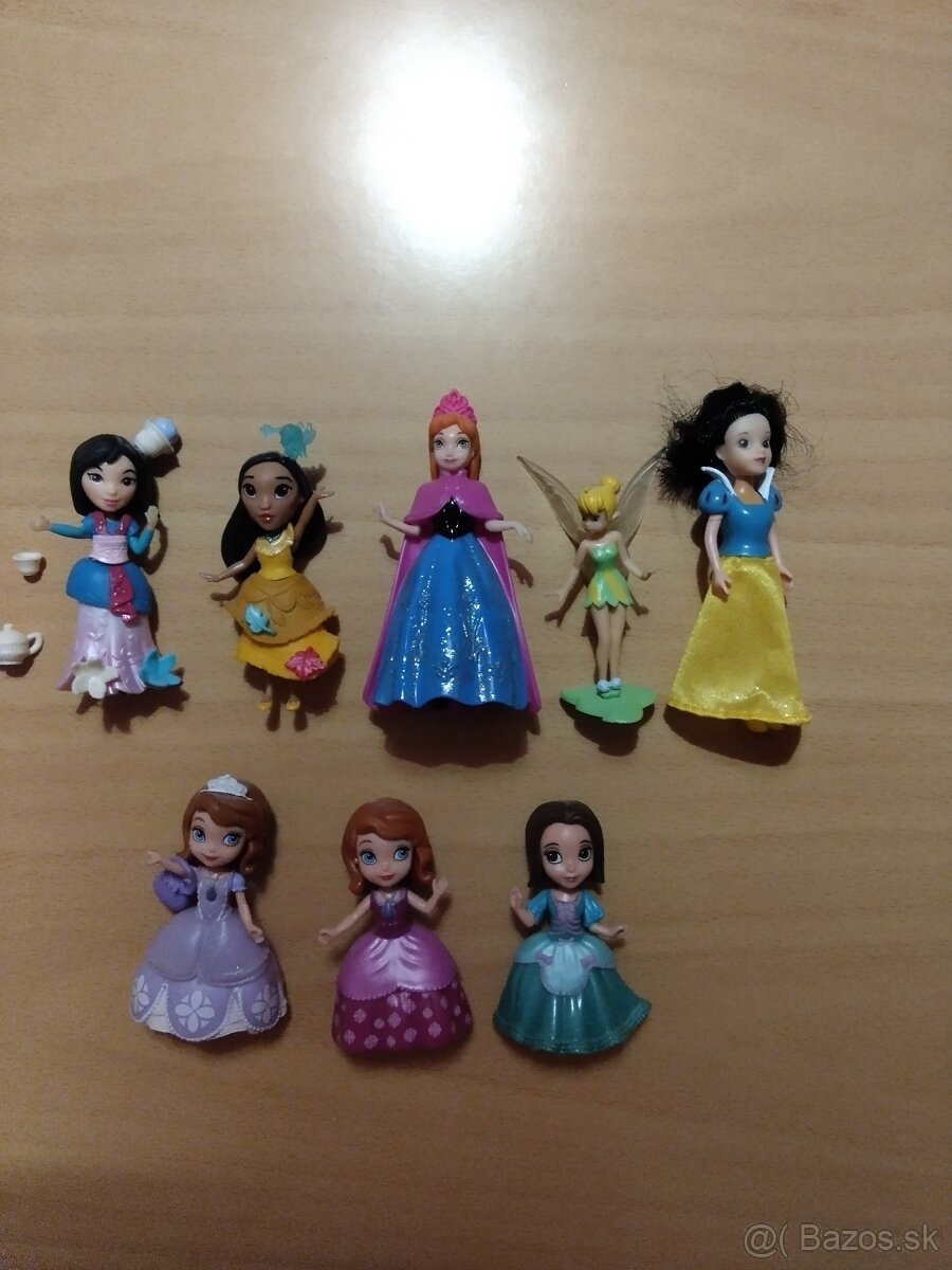 Disney figúrky - princezné od Hasbro a Mattel