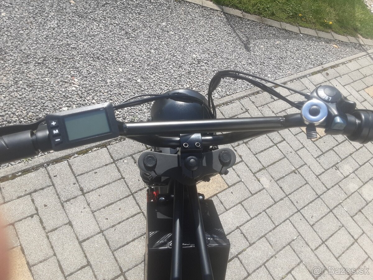 Elektro-bicykel 100+km len na baterku