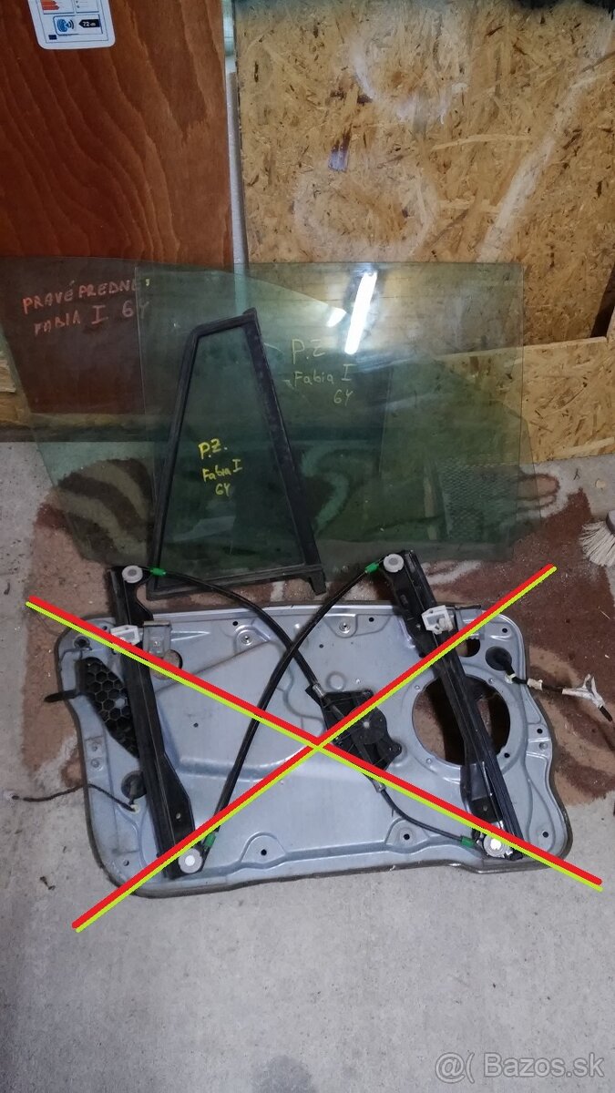Ponukam okna na škodu fabia I 6Y combi