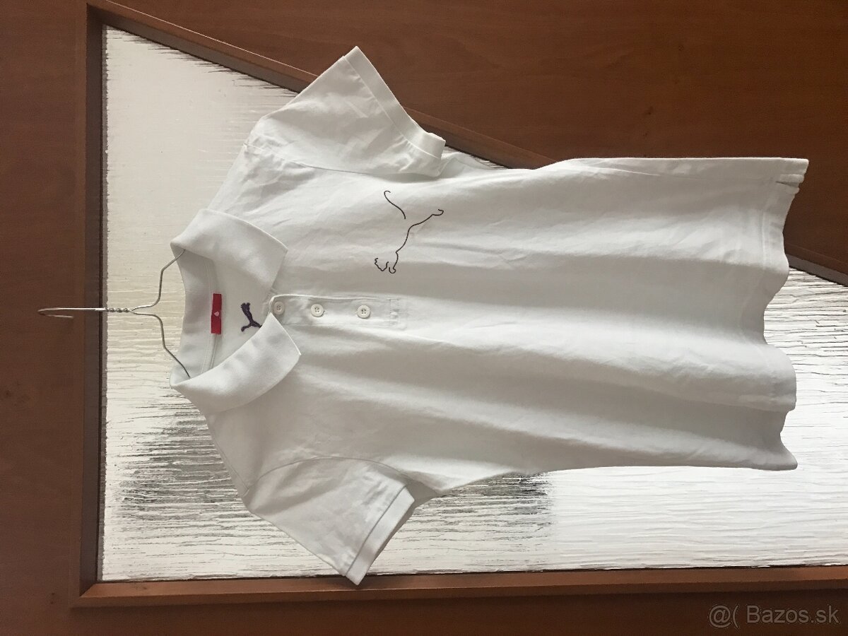 PUMA originál white damske tricko S