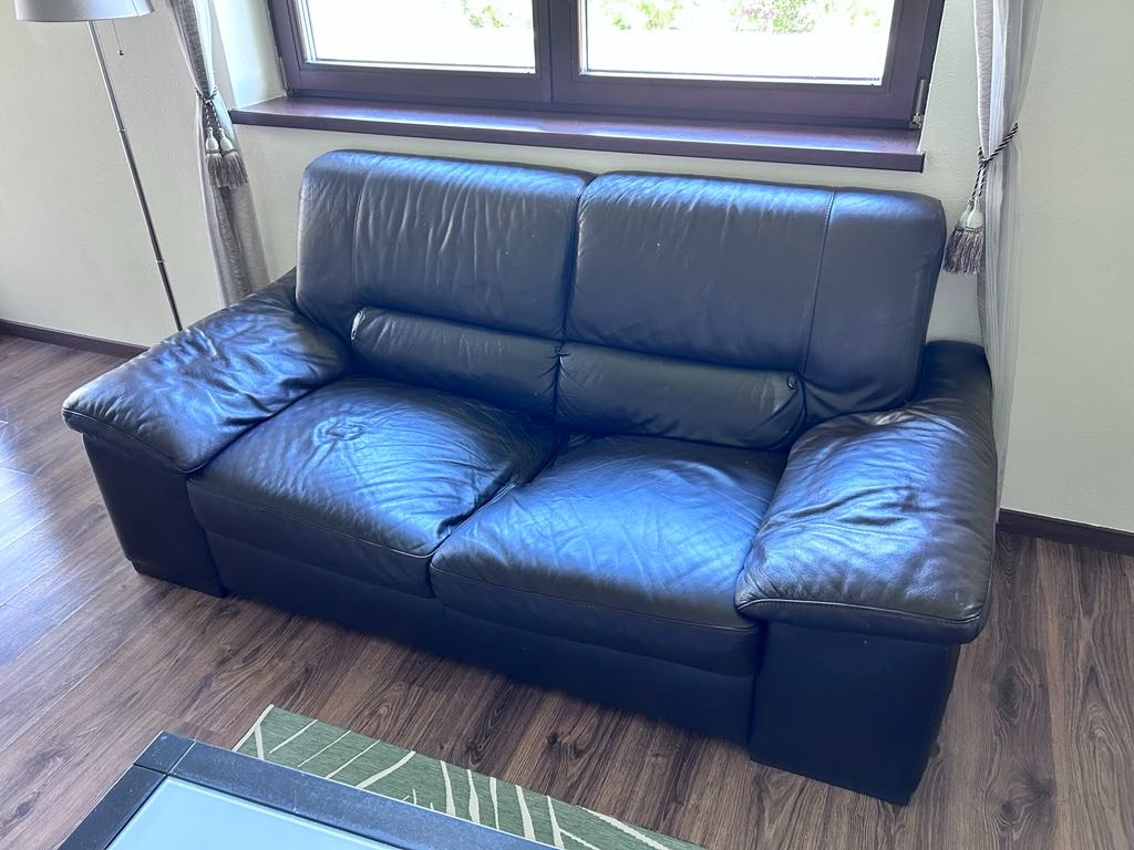 Kožená sedačka