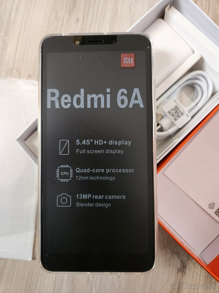 Redmi 6a Dual sim Nový 3GB ram32GB ro.