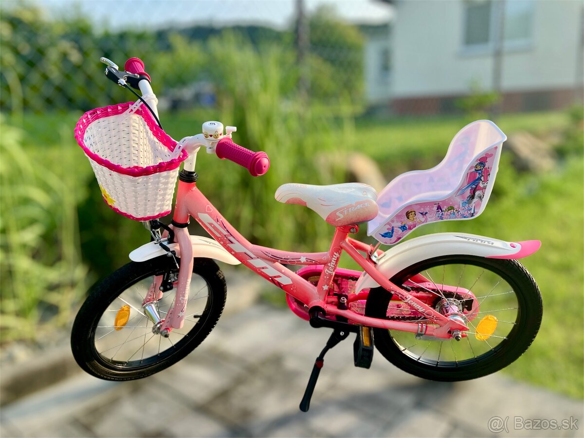 💖 Detský bicykel CTM Jenny 16” - ako NOVÝ, pre princeznú