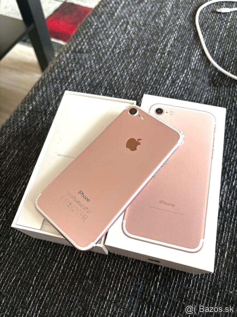 IPHONE 7 / 128 GB ROSE GOLD batérie 100%