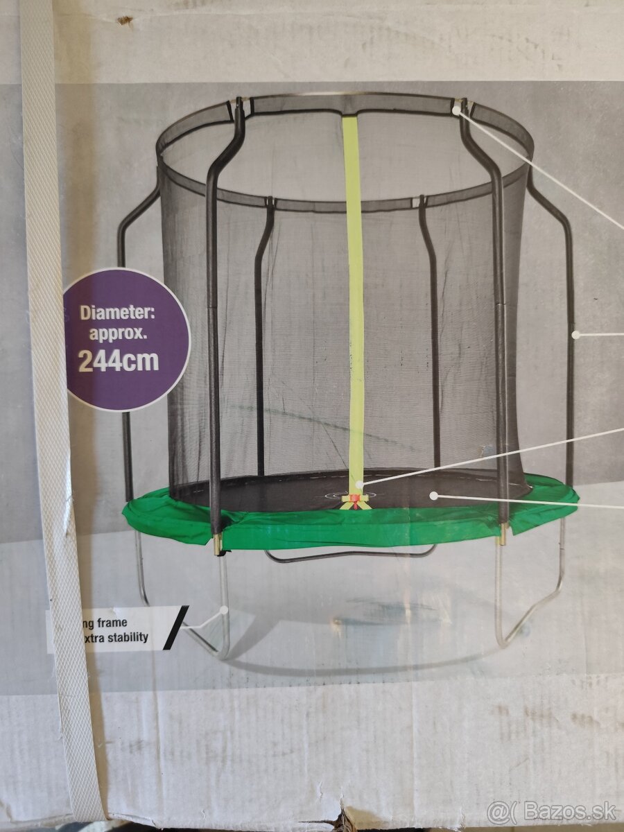 Ponúkam detskú trampolínu na skákanie