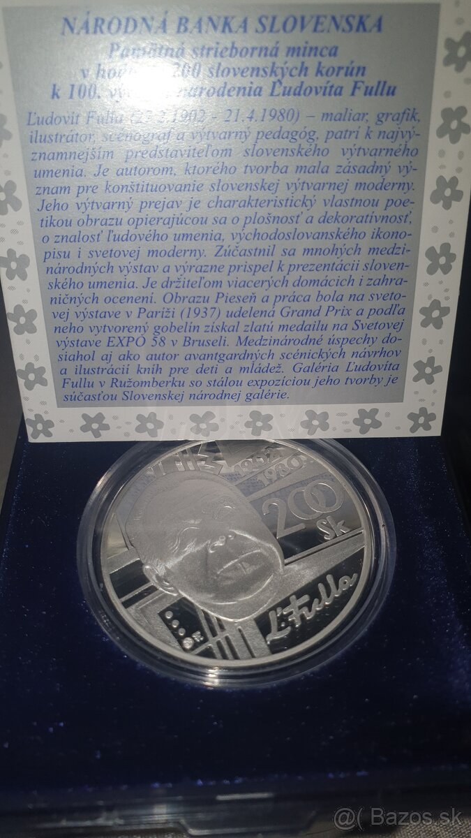 200 SK k 100. výročiu narodenia Ľudovíta Fullu