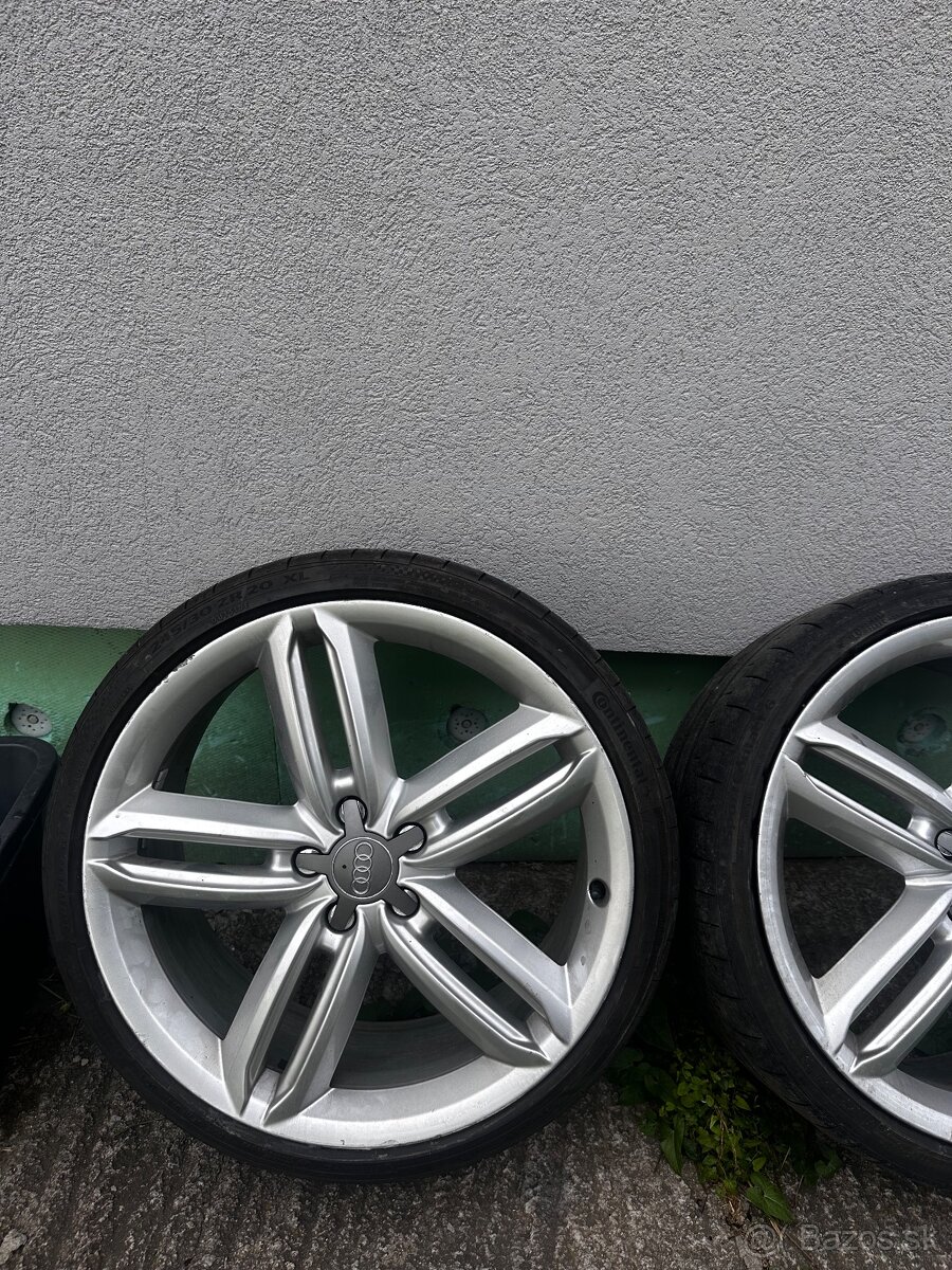Original audi kolesa elektrony s pneu 245/30 R20