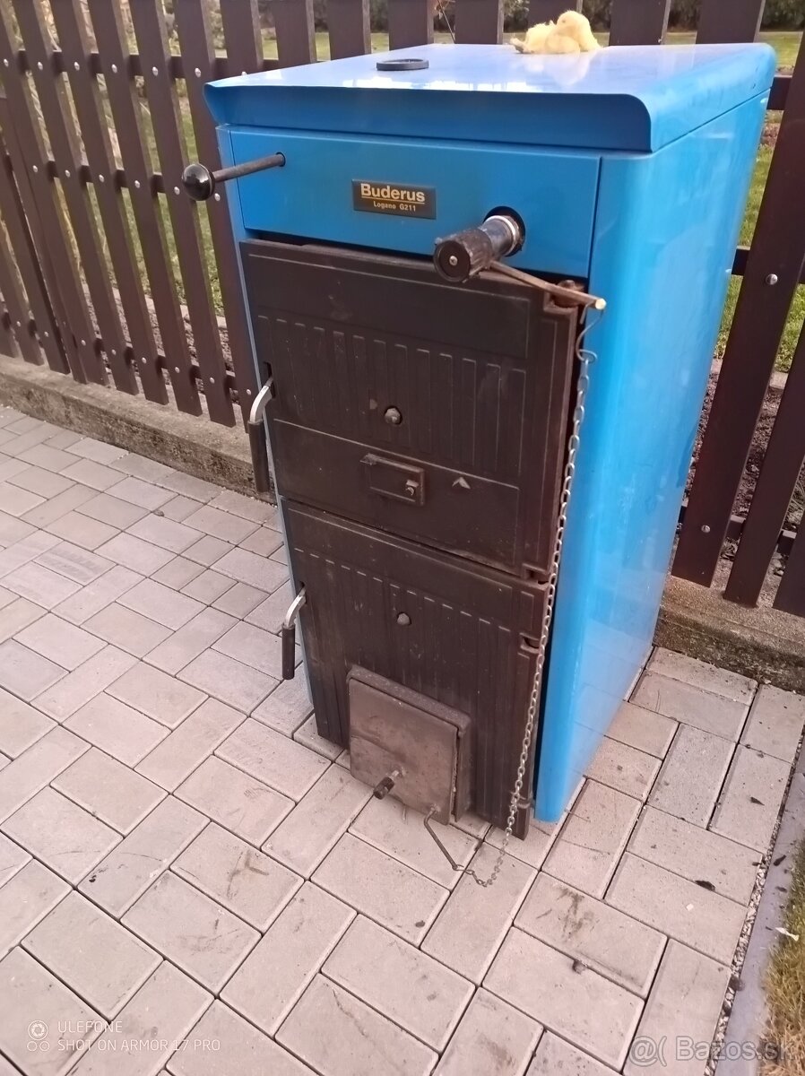Liatinový kotol Buderus 4 clankovy