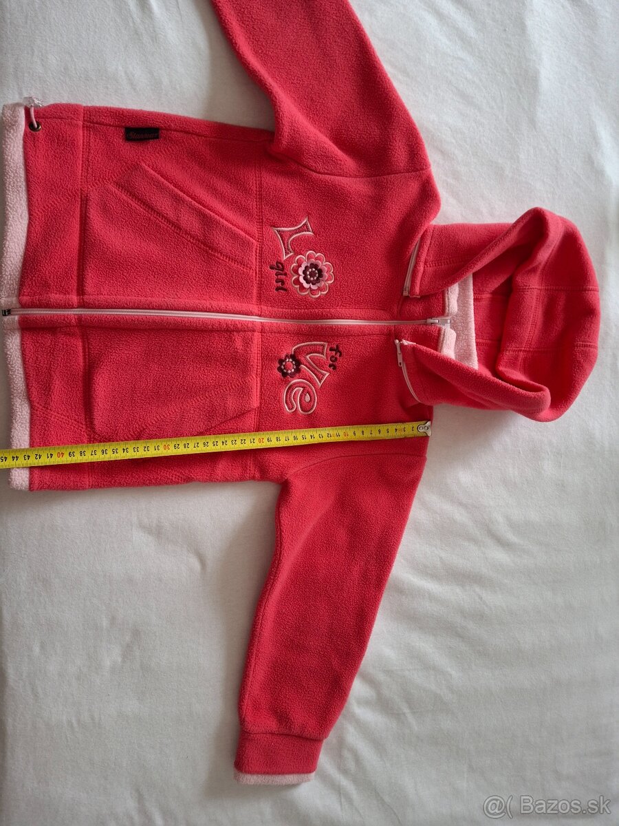 Dievčenská hrubsia mikina