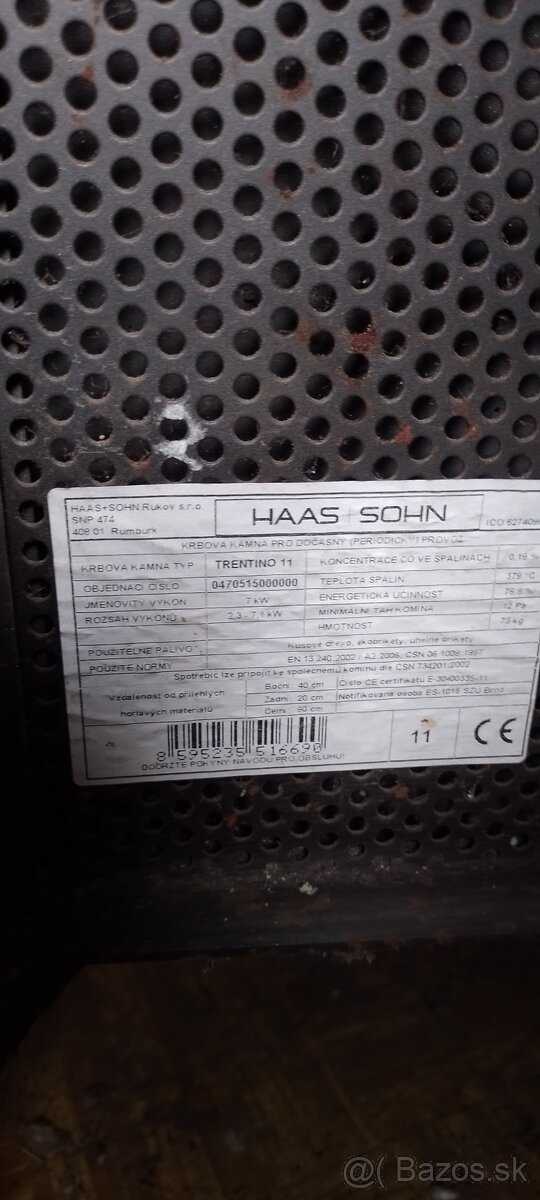 Predám kachle na drevo