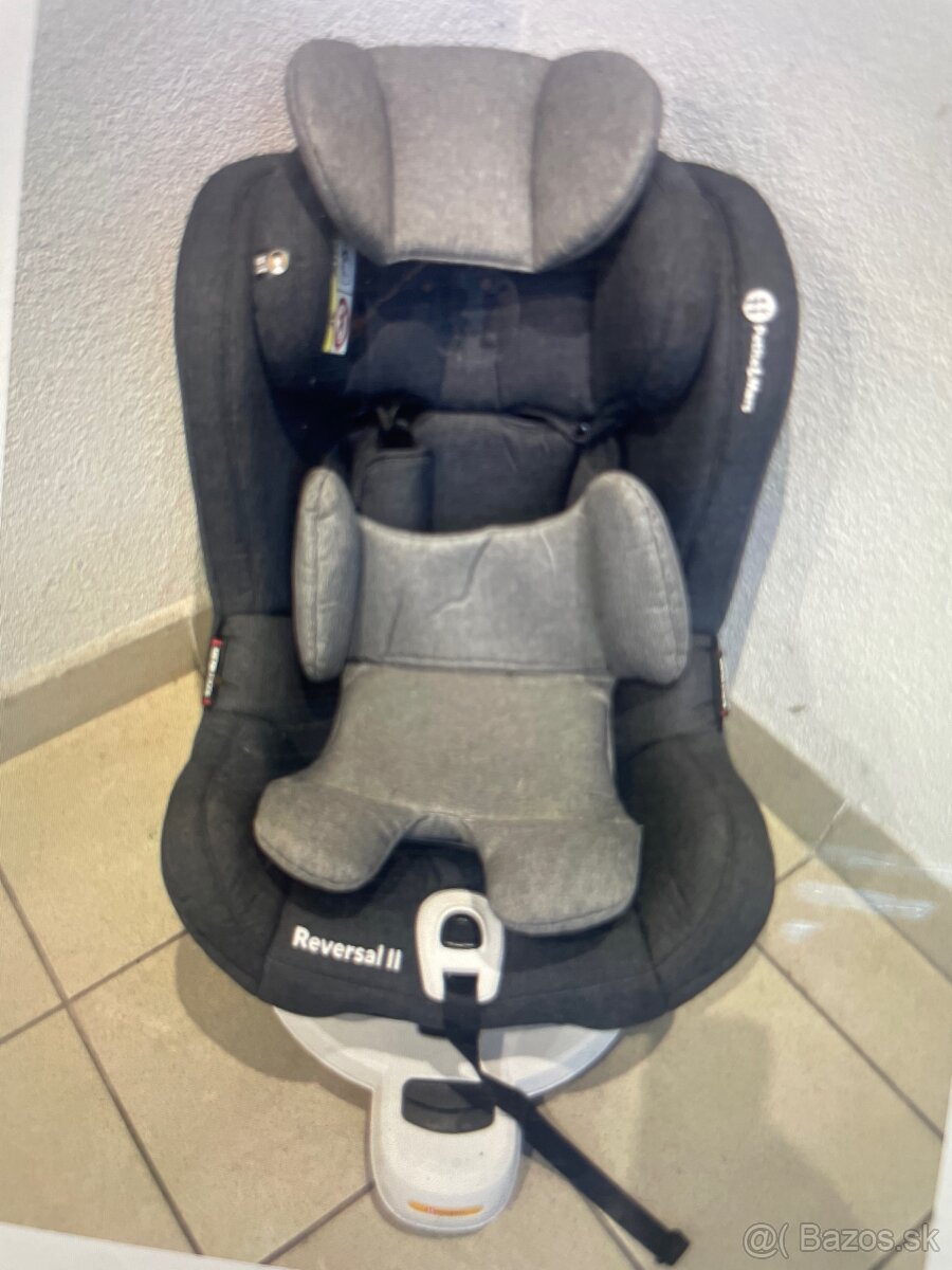 autosedacka PETITE&MARS Reversal II Isofix Grey (0-18 kg)