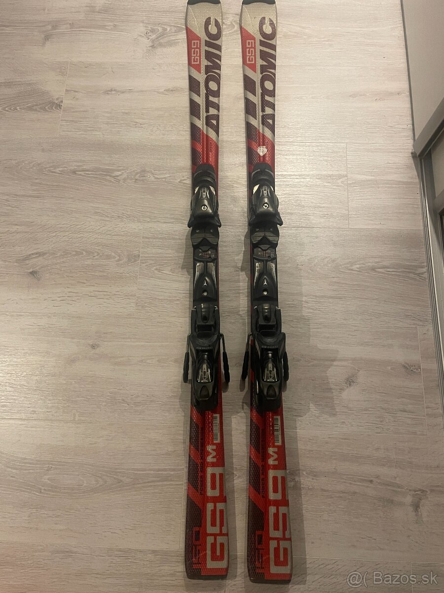 Predám Lyže + lyžiarky