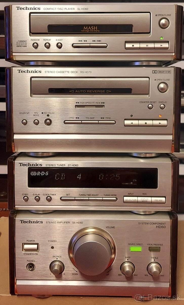 Predám mini systém Technics SC-HD60