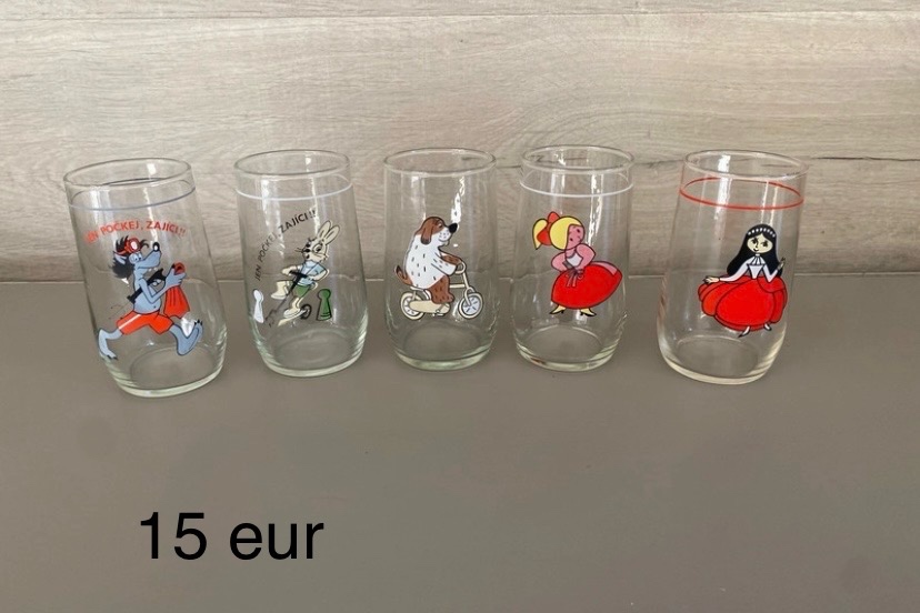 Predám misu, poháre šálky a iné sklo