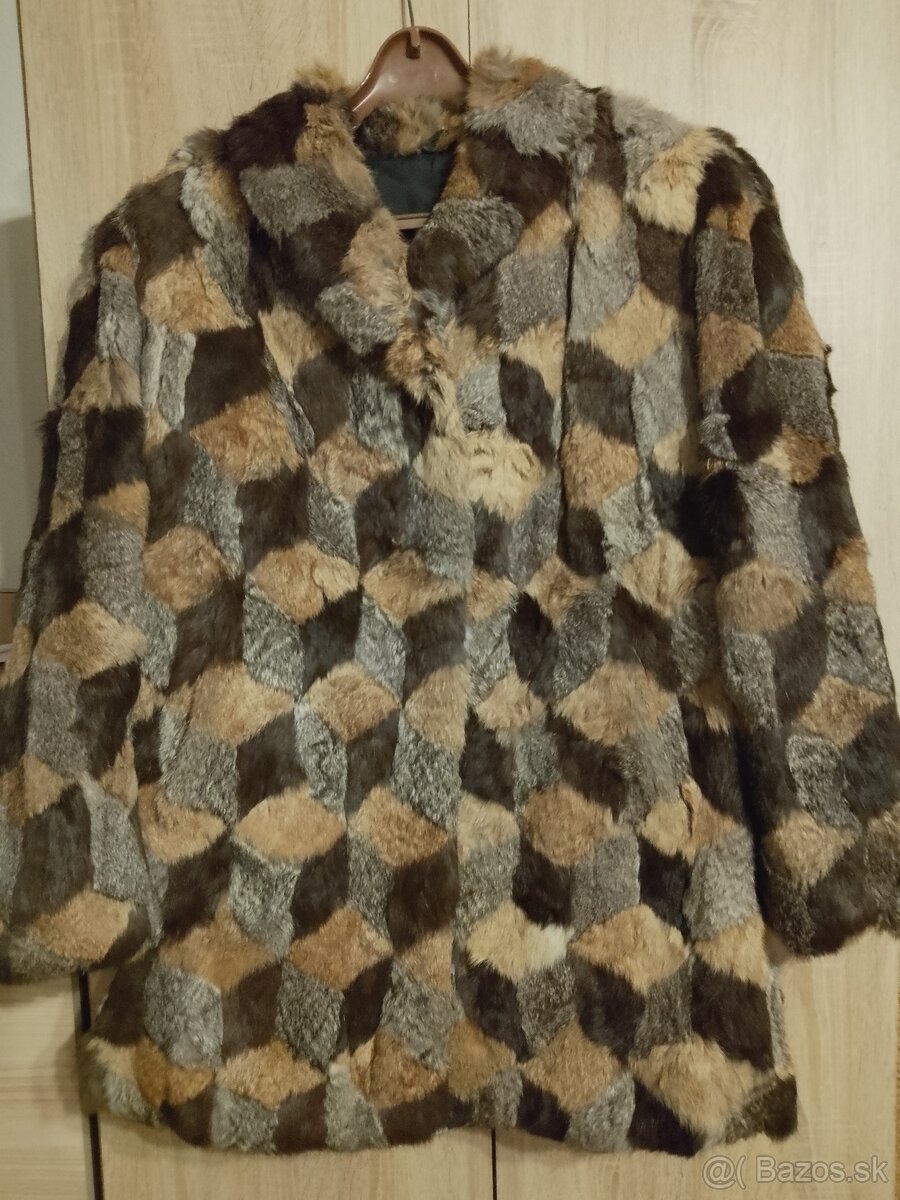 Kožuch KCERO práva koža 46 - 48