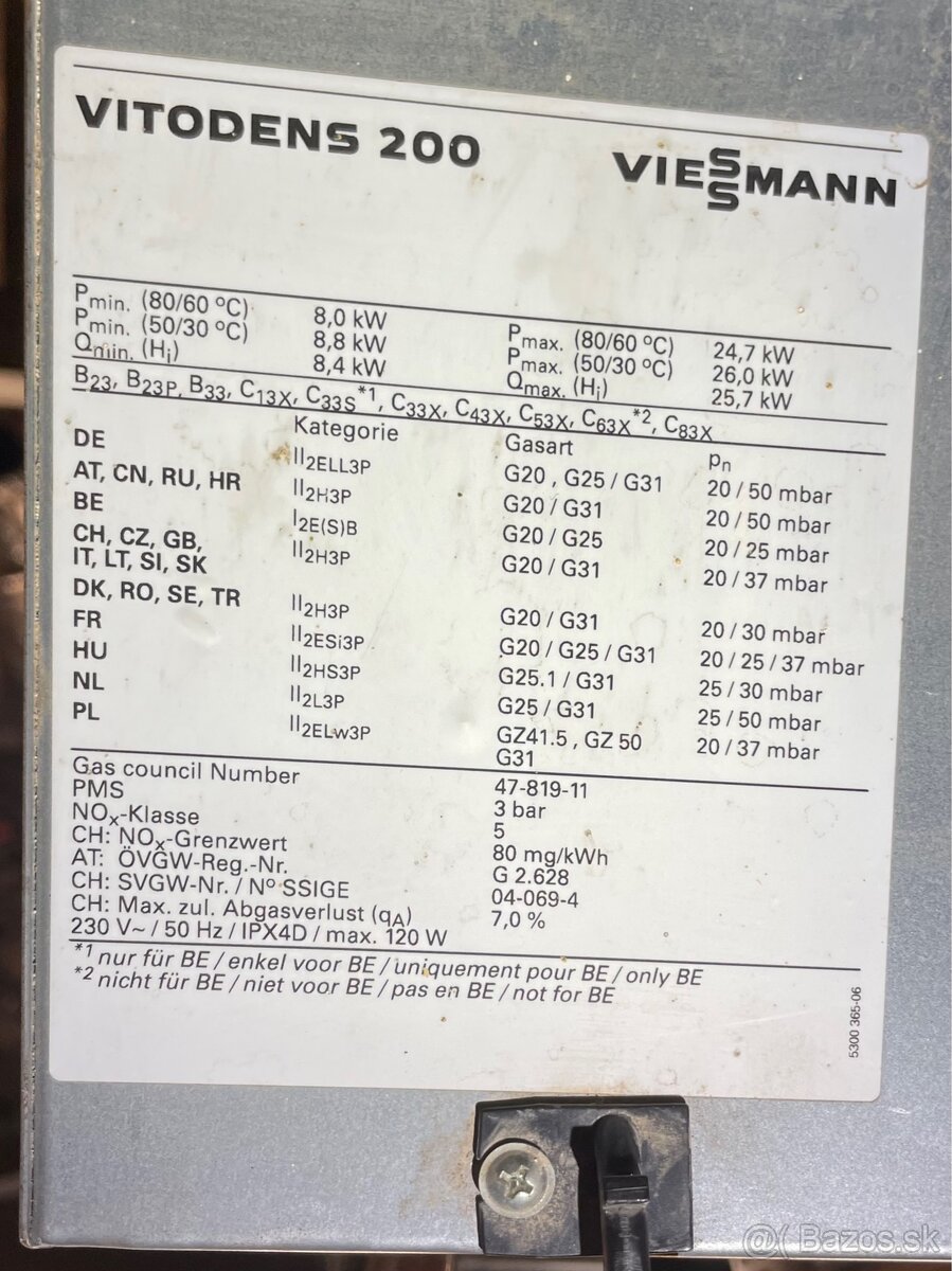 Viessmann vitodens 200