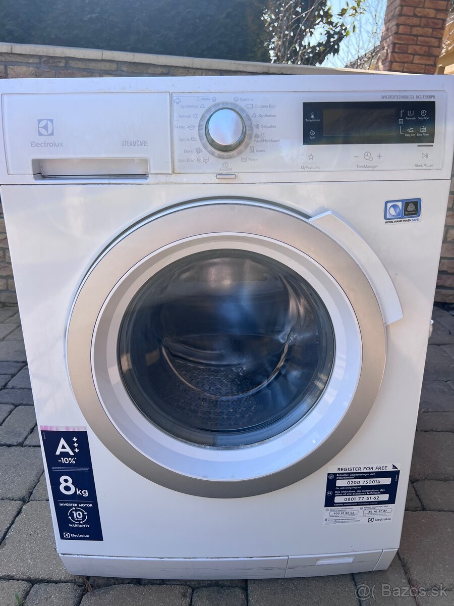 Práčka Elektrolux STEAMCARE