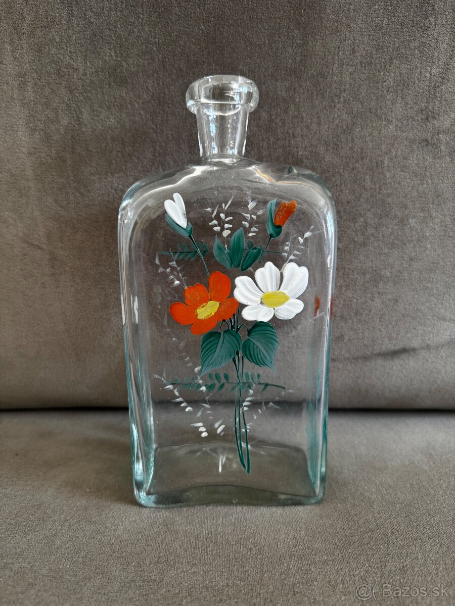 Malovaná fúkana fľaša