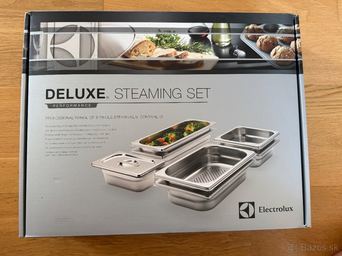 Electrolux Steaming set deluxe, 8 kusov, nové
