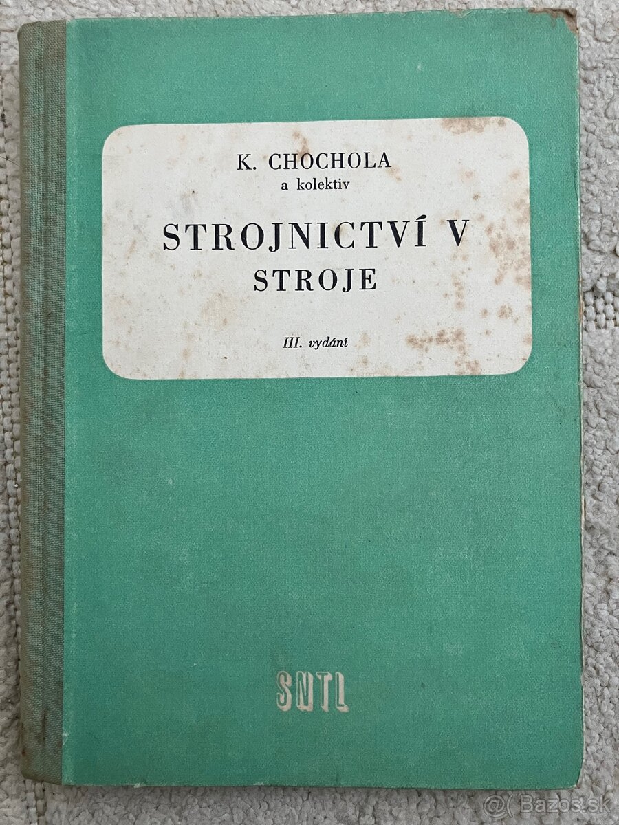 Strojnictví V (stroje)