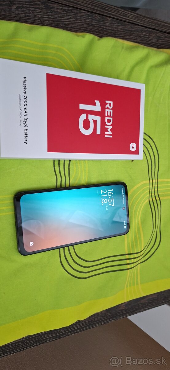 Xiaomi Redmi 15 6GB/128GB, Černý