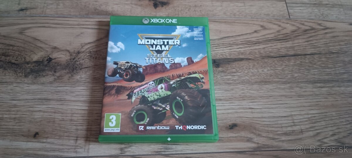 Monster jam steel titans na xbox one