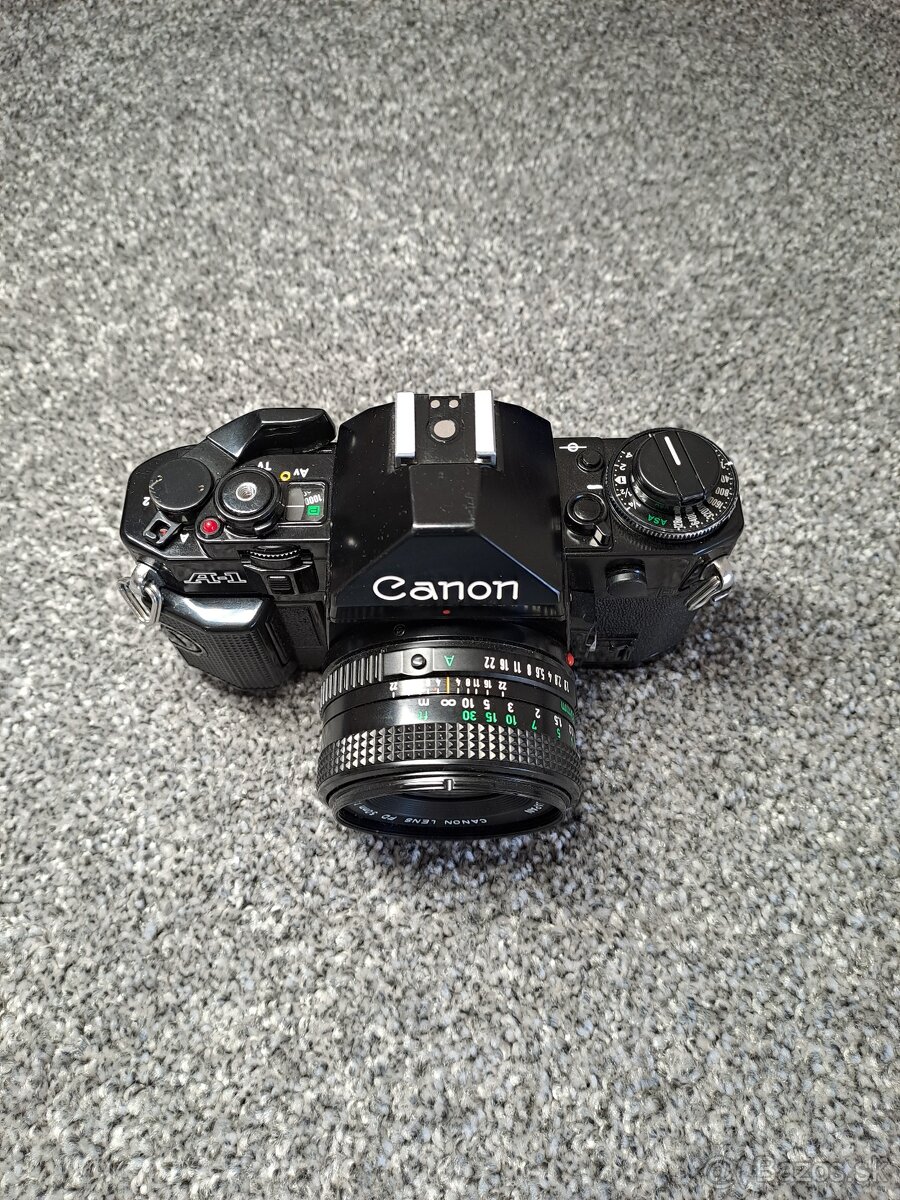 Canon A-1, 50mm f1.8