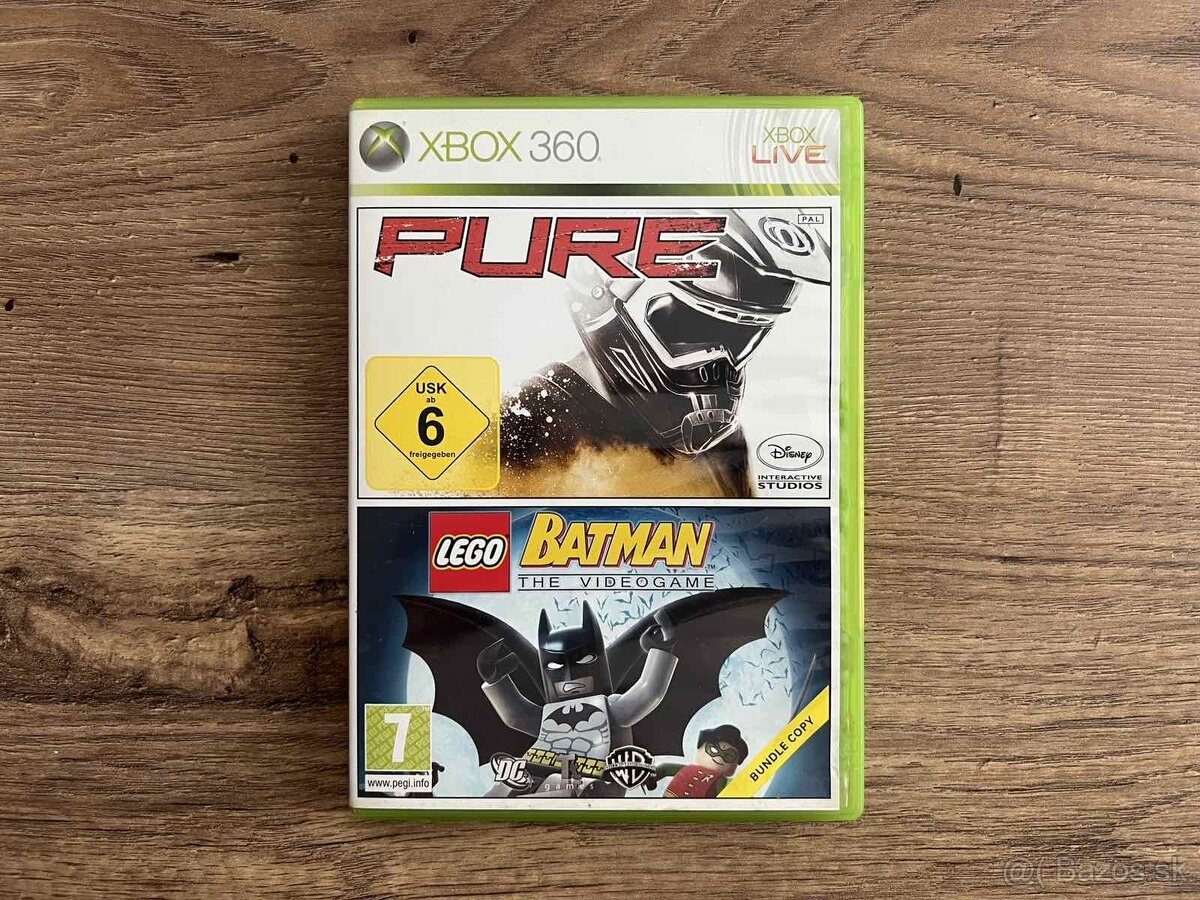 Hry na XBOX 360 - Pure / LEGO Batman The Videogame