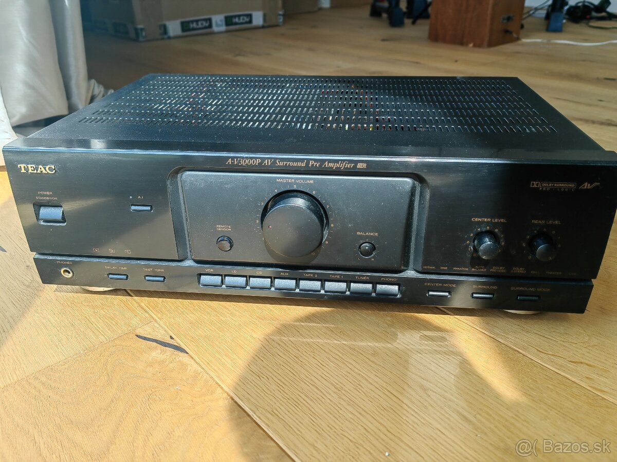 Predám dolby surround 5.1 predzosilňovač TEAC A-V3000P