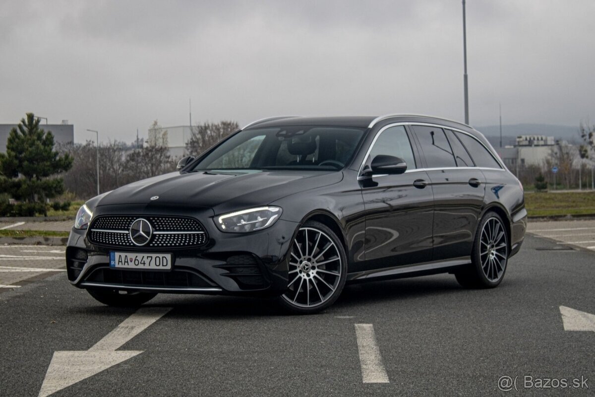 MERCEDES BENZ E 220 D, AMG LINE, SPORT PACKET