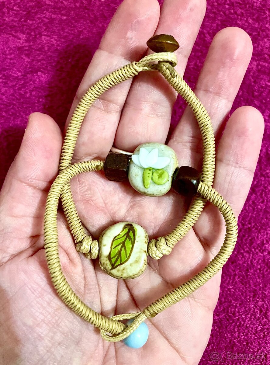 Dva nové handmade náramky