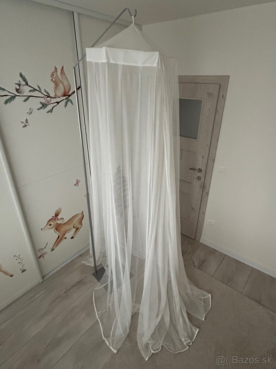 Baldachýn nad postkeľku + Stojan