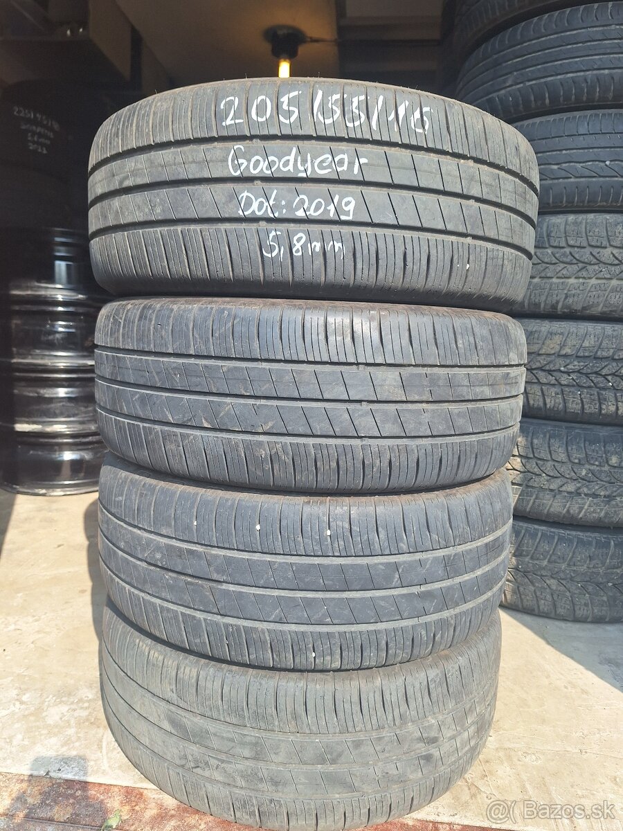 205/55/R16 letné 4ks