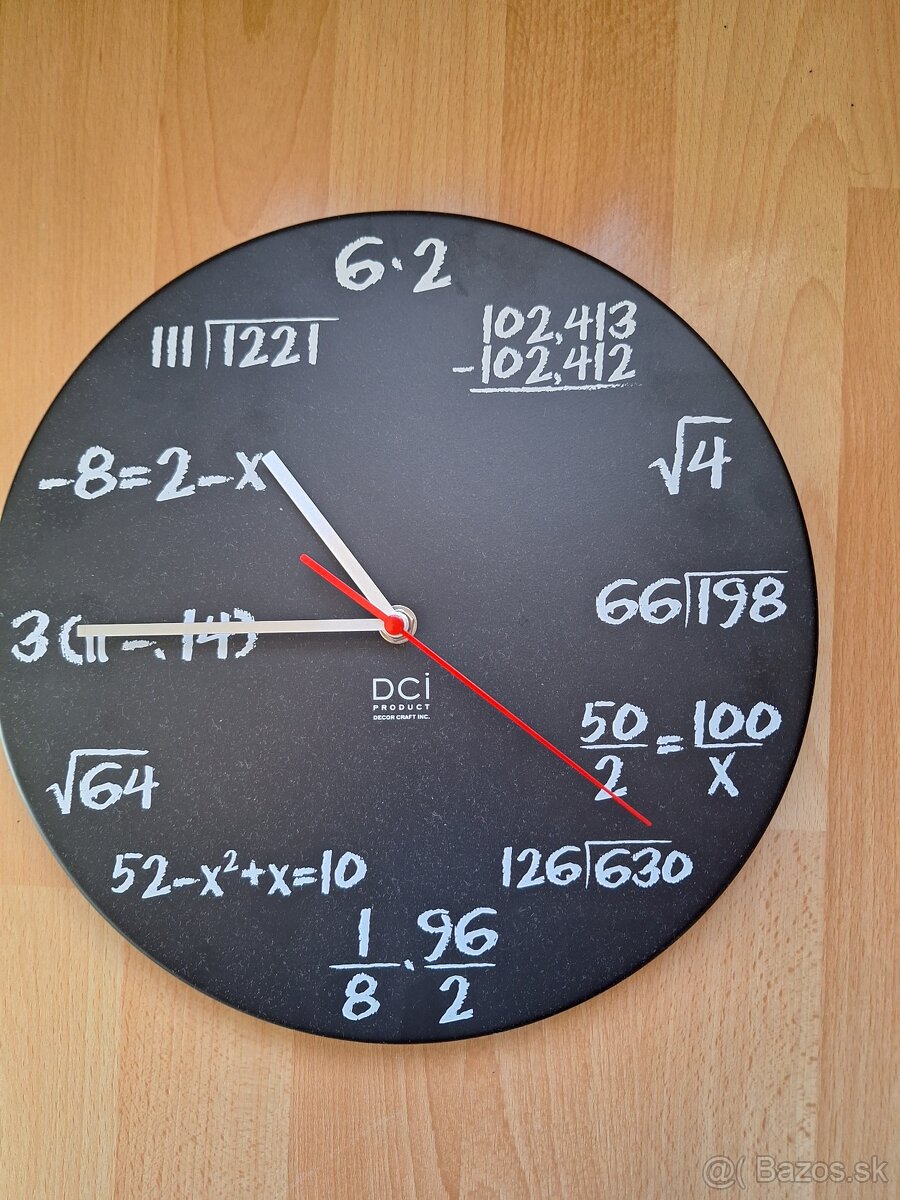 Matematické hodiny, funkcne
