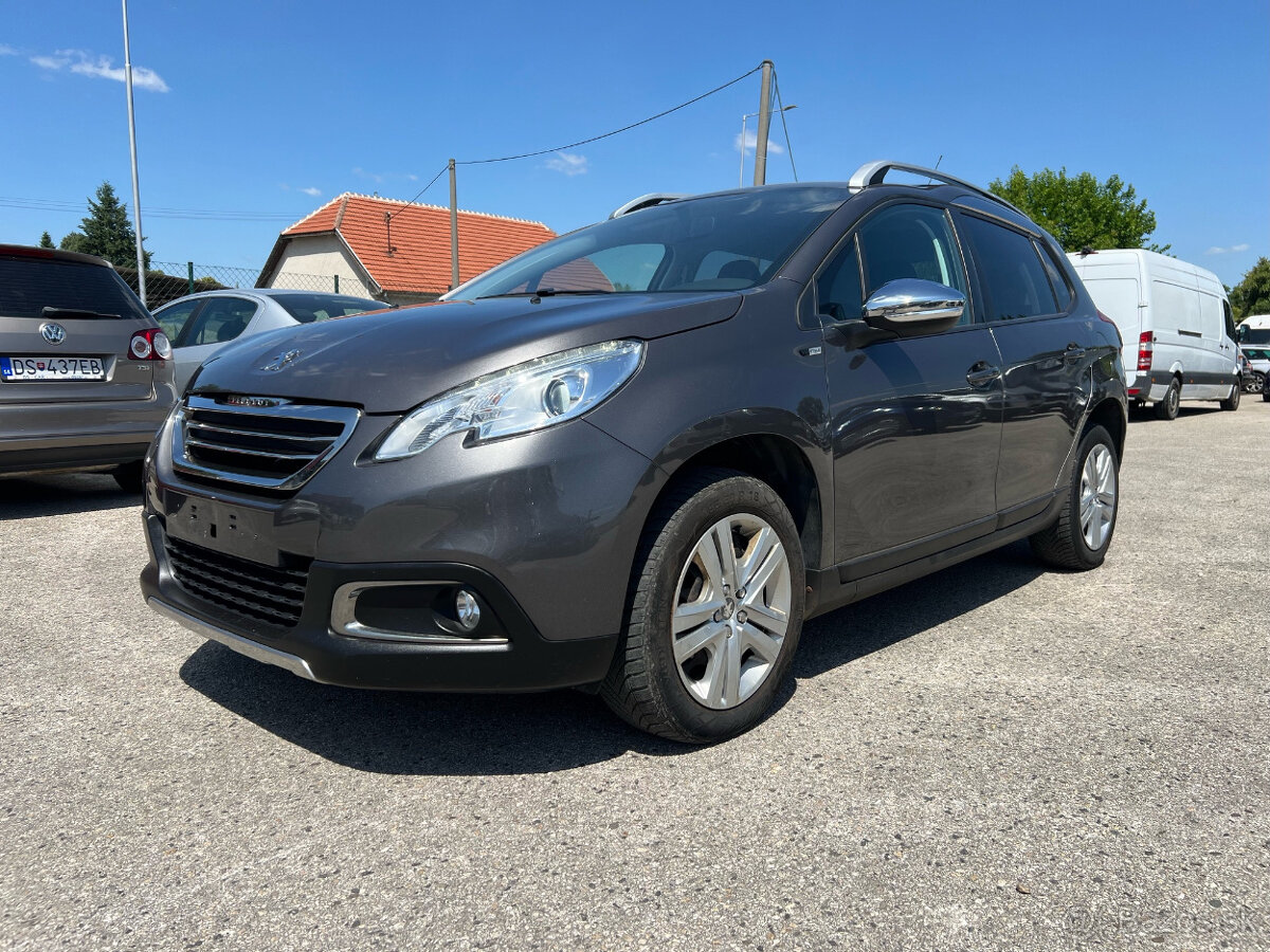 Peugeot 2008 1.2 benzín, 60kW, MT/5, rok:2016.