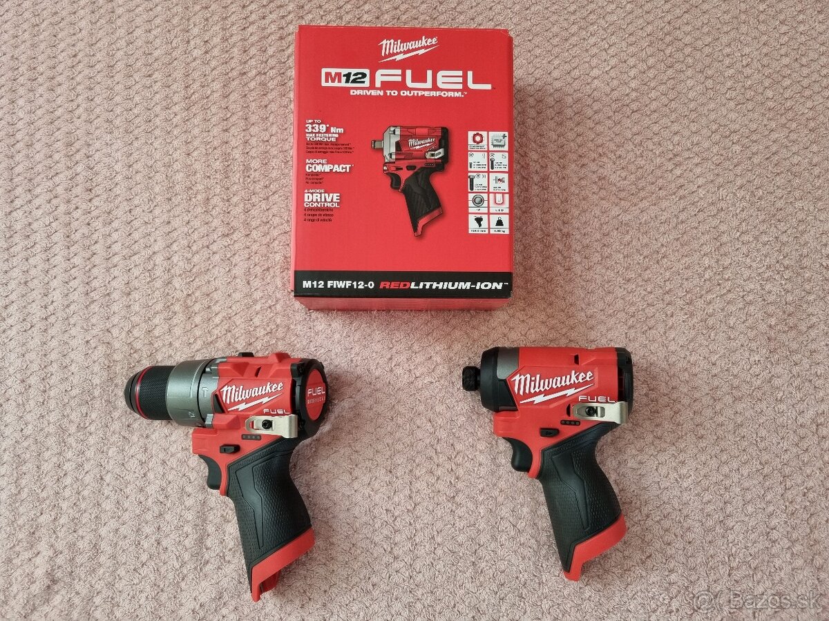 Milwaukee M12 náradie