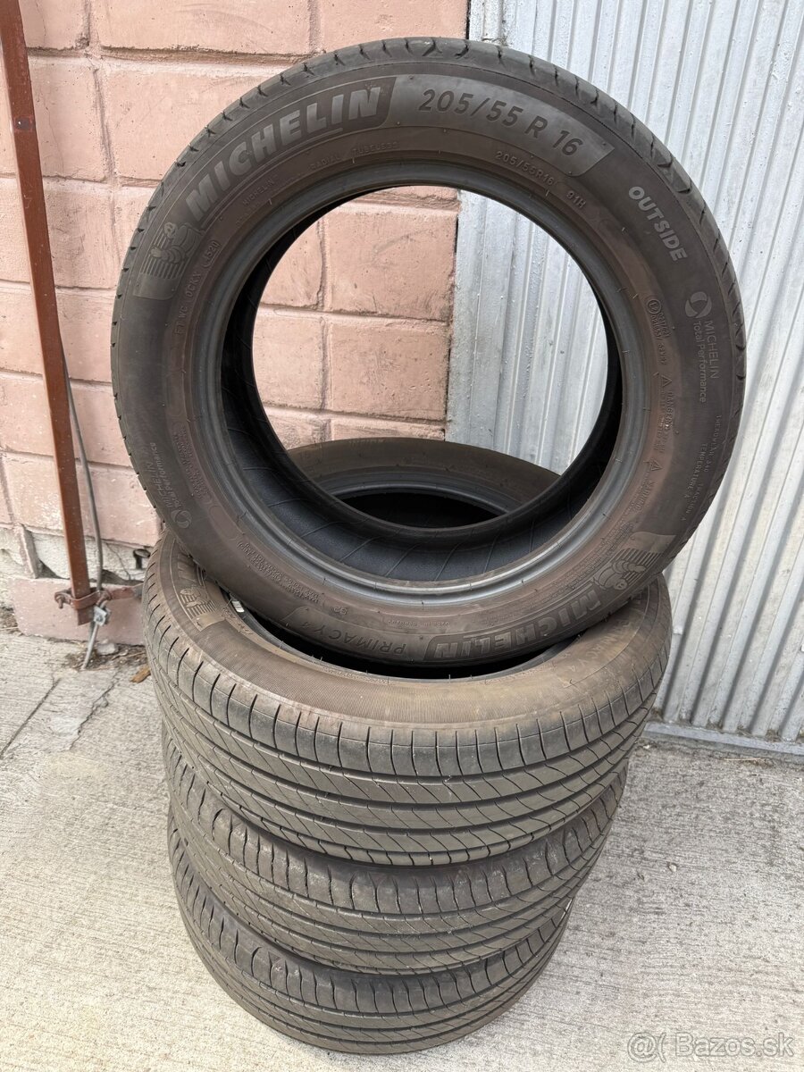 Letne pneumatiky MICHELIN 205/55 R16