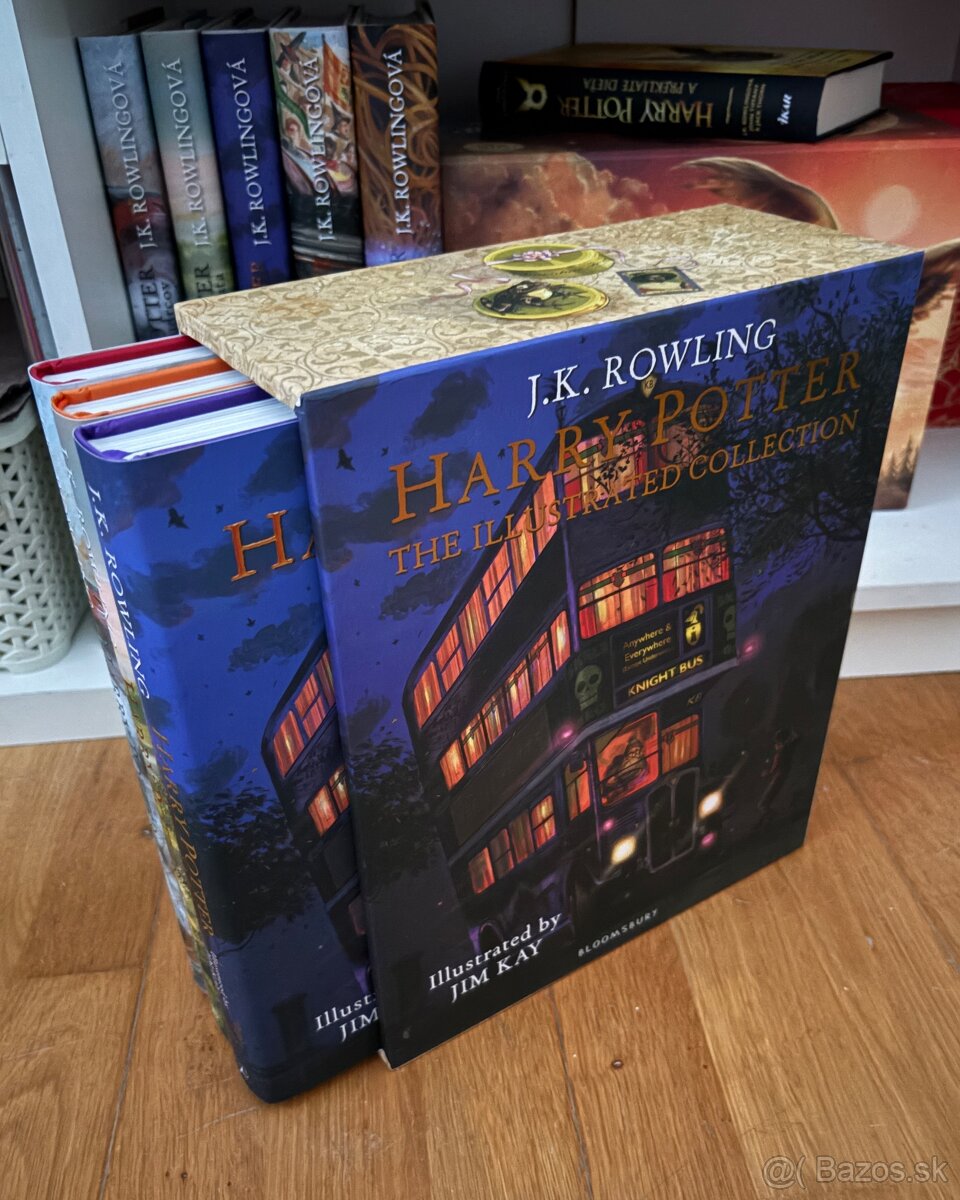 Nový box Harry Potter - The Illustrated Collection (1-3 diel
