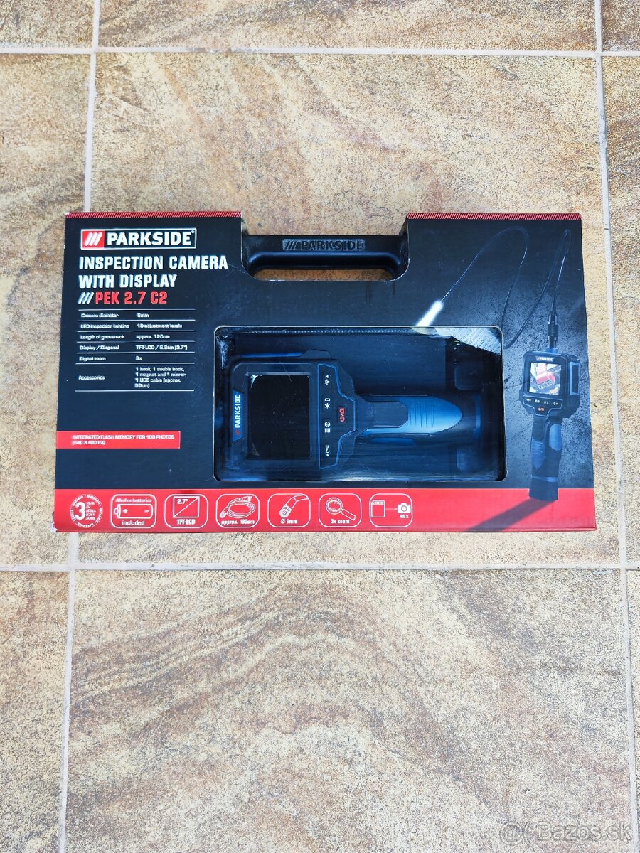Parkside inšpekčná kamera