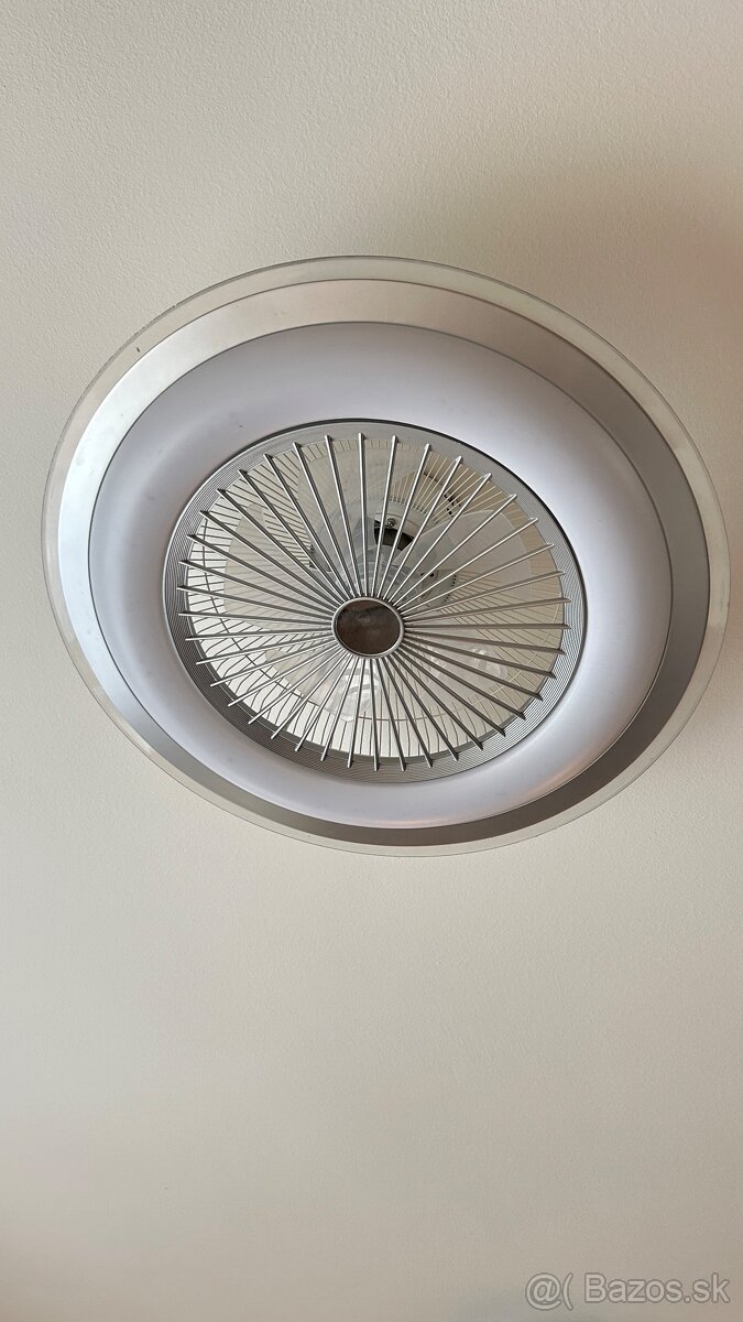 Stropné LED svietidlo s ventilátorom