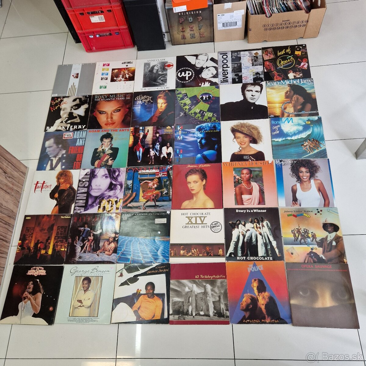 LP-čky..EURYTHMICS,ANNE CLARK,ABC,FRANKIE GOEST TO HOLLYWOOD