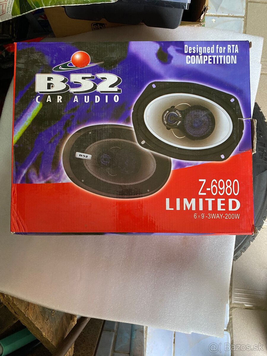 Reproduktorová sada 2x-3 pásmové repro