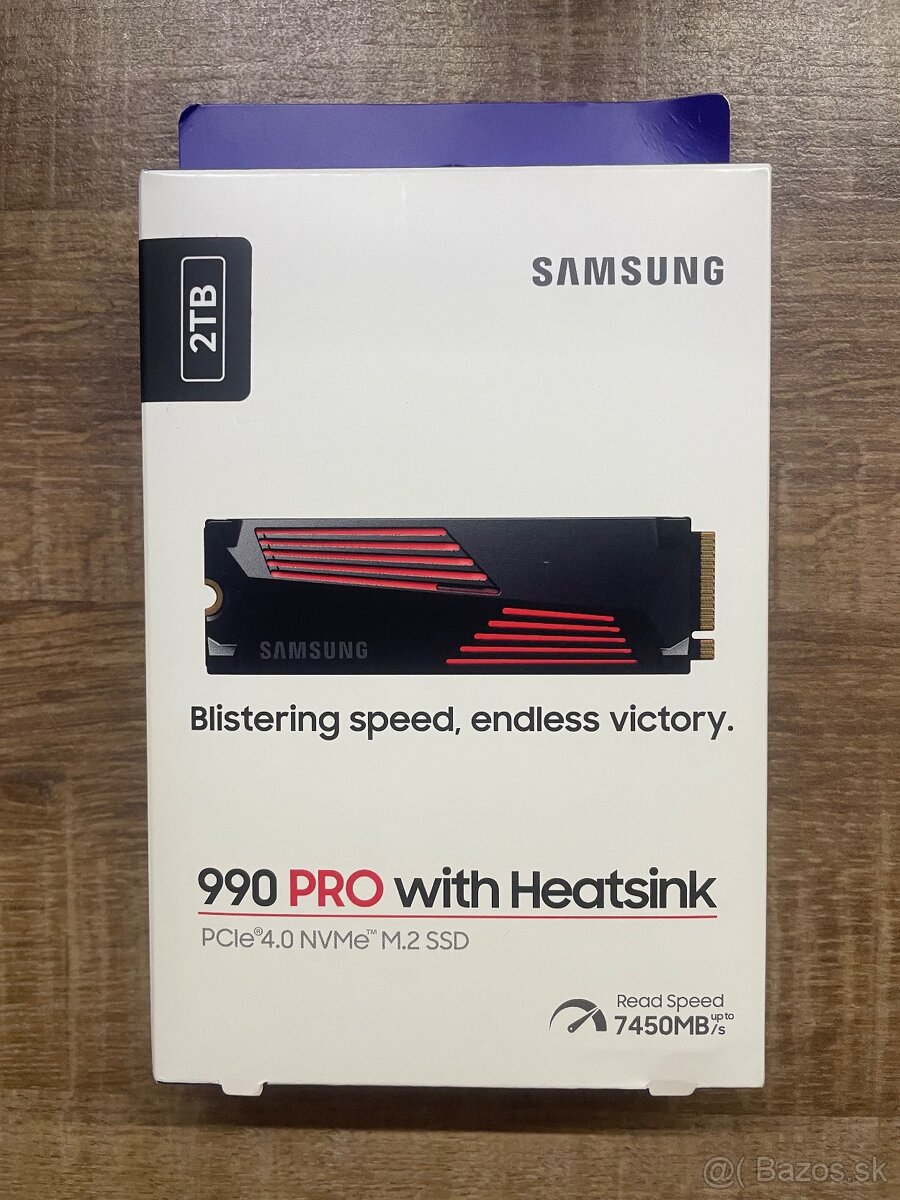 SAMSUNG SSD 990 PRO 2 TB HEATSINK
