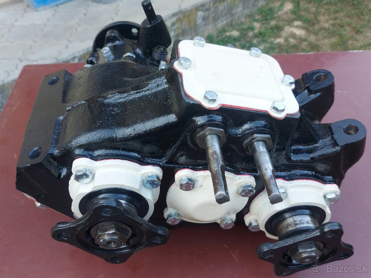 Redukčná prevodovka GAZ 66 – po kompletnom repase