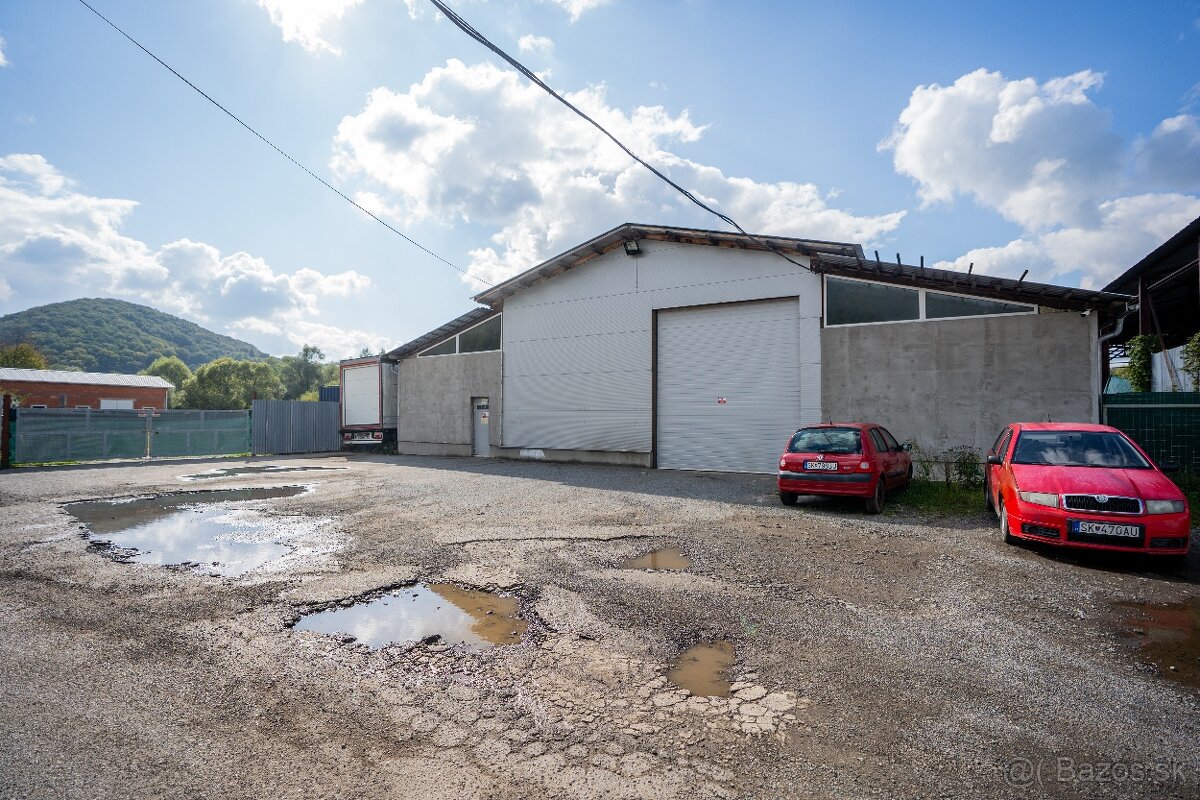 Na predaj výrobná a skladová hala o veľkosti 1.024m2