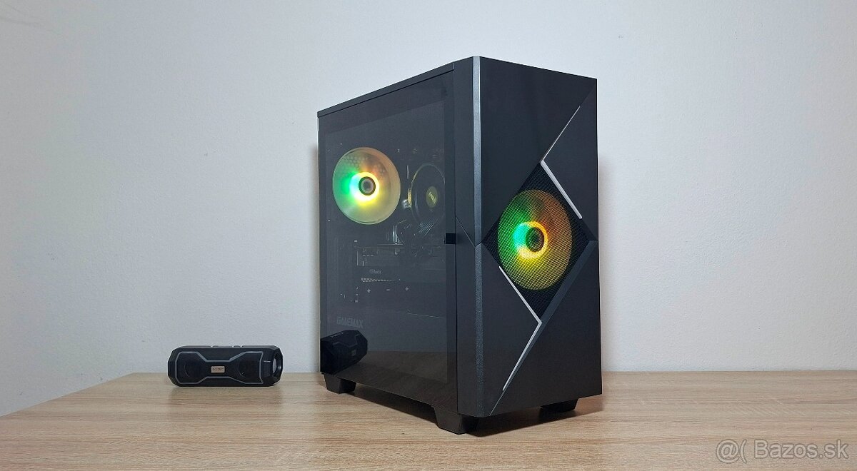 Herný pc 6jadro RYZEN 5 5500/512gb NVME/RX5700XT 8GB