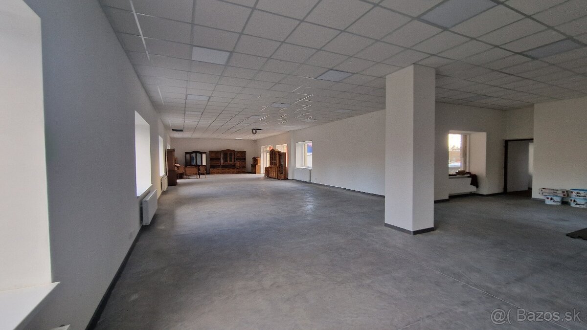 Prenájom obchodných priestorov - centrum Tekovských Lužian